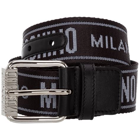 cinturon moschino hombre